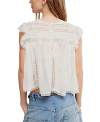 Free People Women's Sun Drenched Sleeveless Relaxed Fit Top