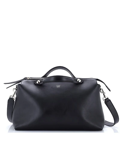 Pre-Owned Fendi Large By The Way Satchel Calfskin