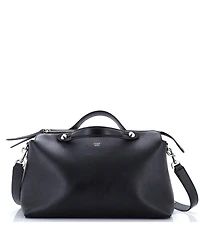 Pre-Owned Fendi Large By The Way Satchel Calfskin