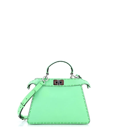 Pre-Owned Fendi Small Selleria Peekaboo ISeeU Bag Leather