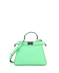 Pre-Owned Fendi Small Selleria Peekaboo ISeeU Bag Leather