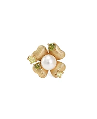 Retro Chic Garden Blossom Stud Earrings