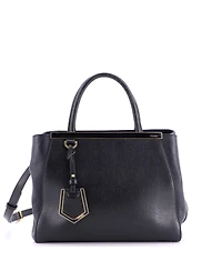 Pre-Owned Fendi Petite 2Jours Bag Leather