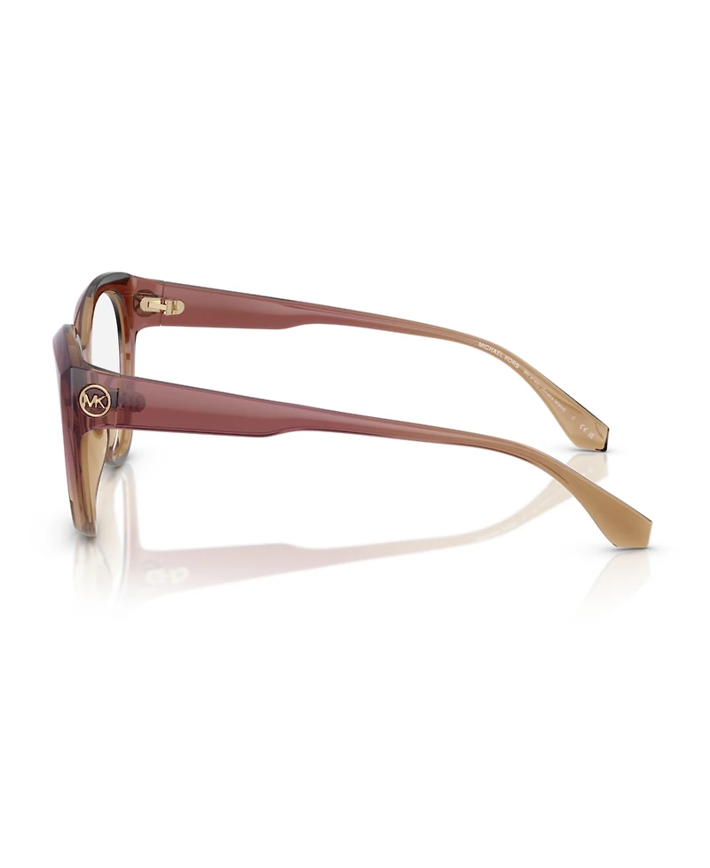 Michael Kors Women's Round Amelia Island Eyeglasses, MK4145U