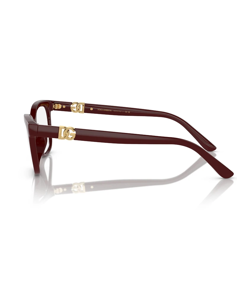 Dolce Gabbana Women's Butterfly Eyeglasses, DG5106U