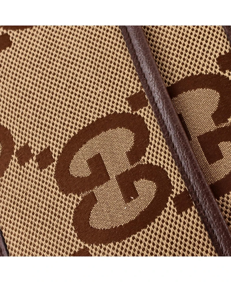 Pre-Owned Gucci Mini Camera Bag Jumbo Gg Canvas