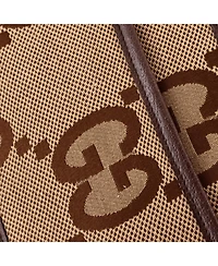 Pre-Owned Gucci Mini Camera Bag Jumbo Gg Canvas