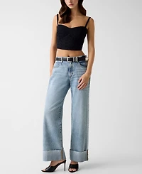 Guess Women's Sweetheart Neck Top