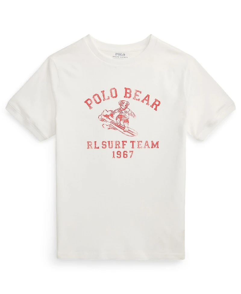 Polo Ralph Lauren Boys' - Bear Cotton Jersey Tee