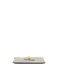 Pre-Owned Gucci Neo Vintage Wristlet Pouch Gg Coated Canvas