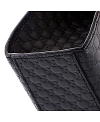 Pre-Owned Gucci Medium Emily Chain Flap Bag Microguccissima Leather