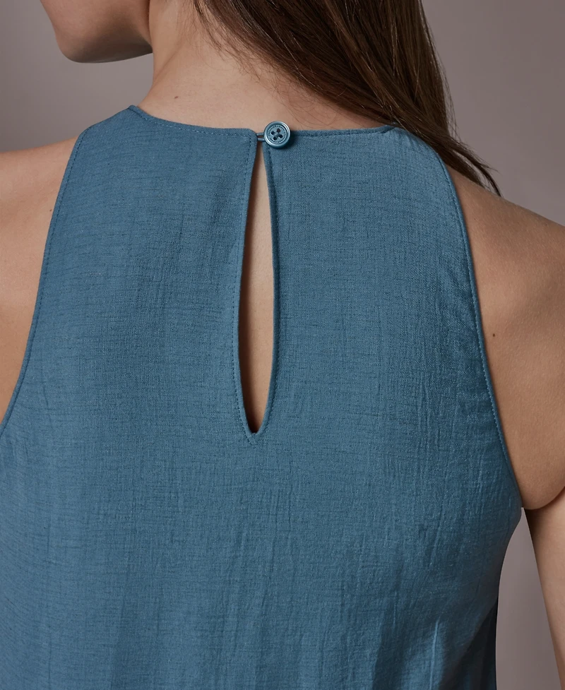 Donna Karan New York Women's Crewneck Midi Dress