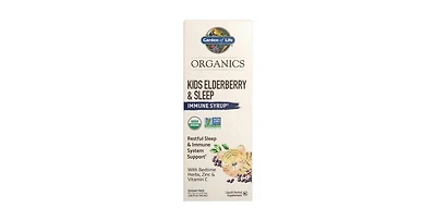 Garden of Life mykind Kids Elderberry and Sleep Syrup, 3.92 Oz
