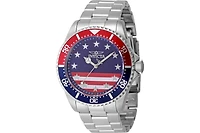 Invicta Men's 48942 Pro Diver Quartz PC21 Red,Dial Watch