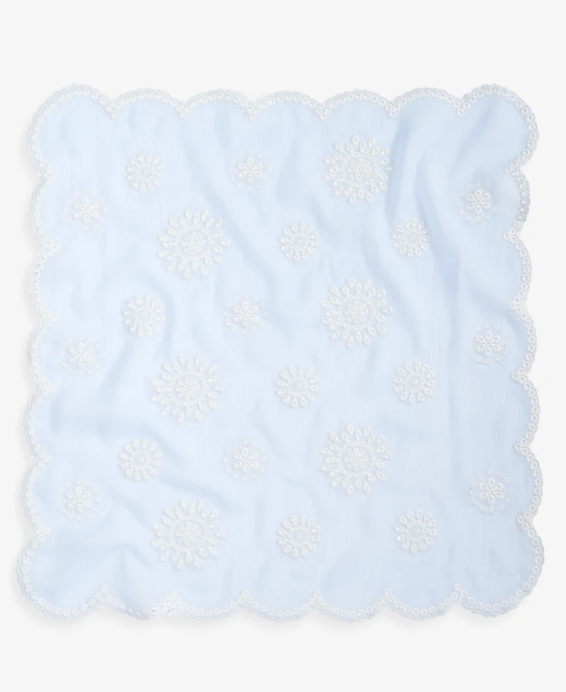 On 34th Eyelet Square Scarf, Macy's Exclusive