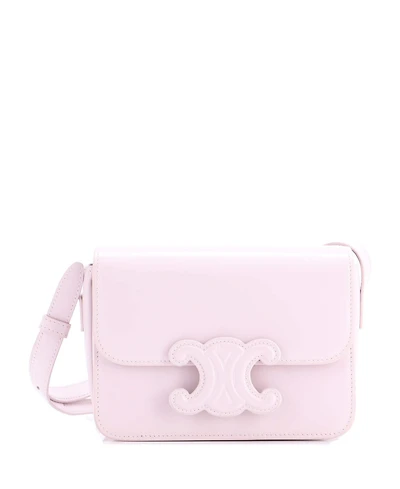 Pre-Owned Celine Teen Triomphe Shoulder Bag Smooth Calfskin