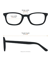 Versace Men's Square Eyeglasses, VE1311
