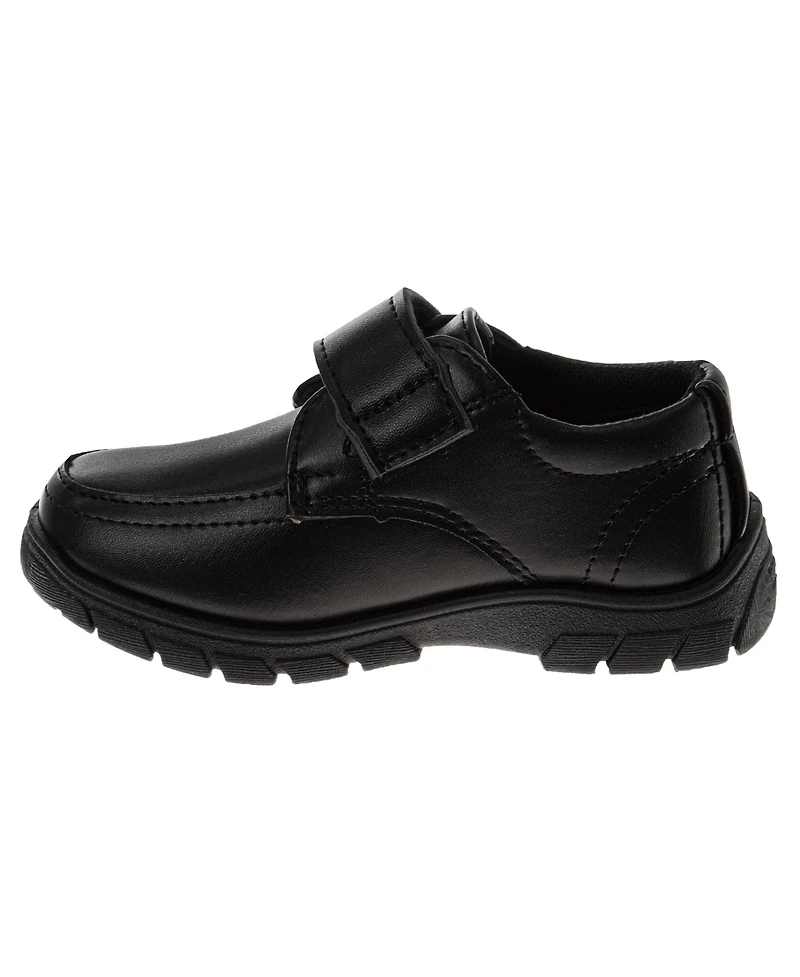 French Toast Big Boys Classic School Shoes Uniform Approved Durable Everyday Wear Comfort Fit (Toddler 7-10 / 11-12)
