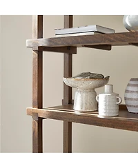 Tikamoon Arko bookcase in solid mango wood