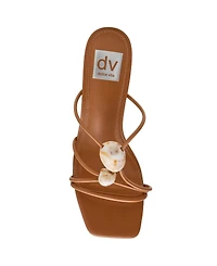 Dv Dolce Vita Women's Leesha Strappy Stone High Heel Dress Sandals