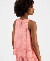 Vince Camuto Women's Peplum-Hem Sleeveless Top