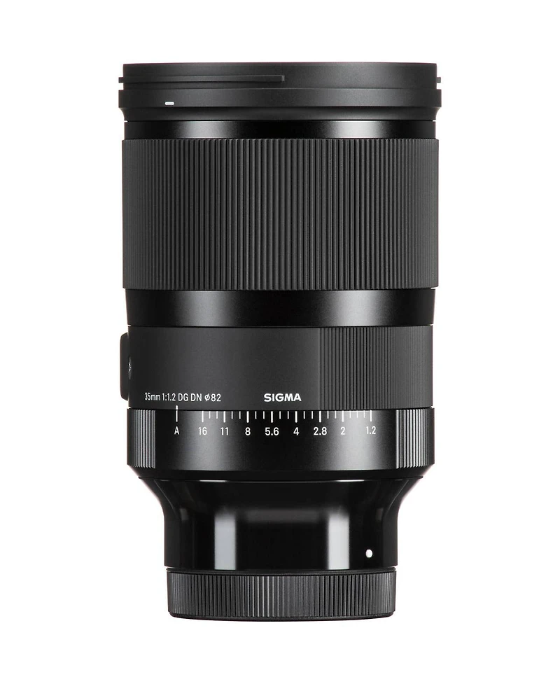 Sigma 35mm f/1.2 Dg Dn Art Lens for L Mount, Bundle with Vanguard Veo 3 Go 235AB Al Travel Tripod with T-50 Ball Head, Cleaning Kit, Cloth