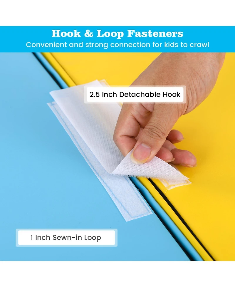 Mecale Foam Climb and Crawl Soft Play Set