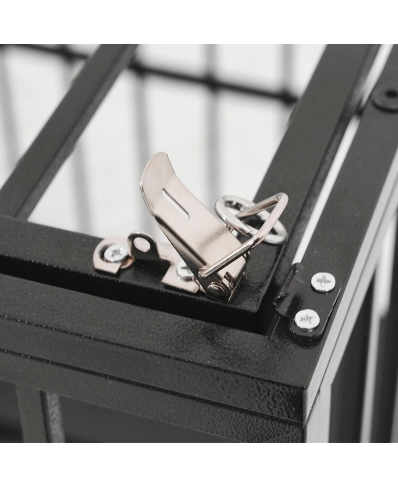 Aostirmotor Extra Large Metal Dog Cage – 61" Heavy Duty Kennel for Large Dogs, Strong & Durable