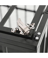 Aostirmotor Extra Large Metal Dog Cage – 61" Heavy Duty Kennel for Large Dogs, Strong & Durable