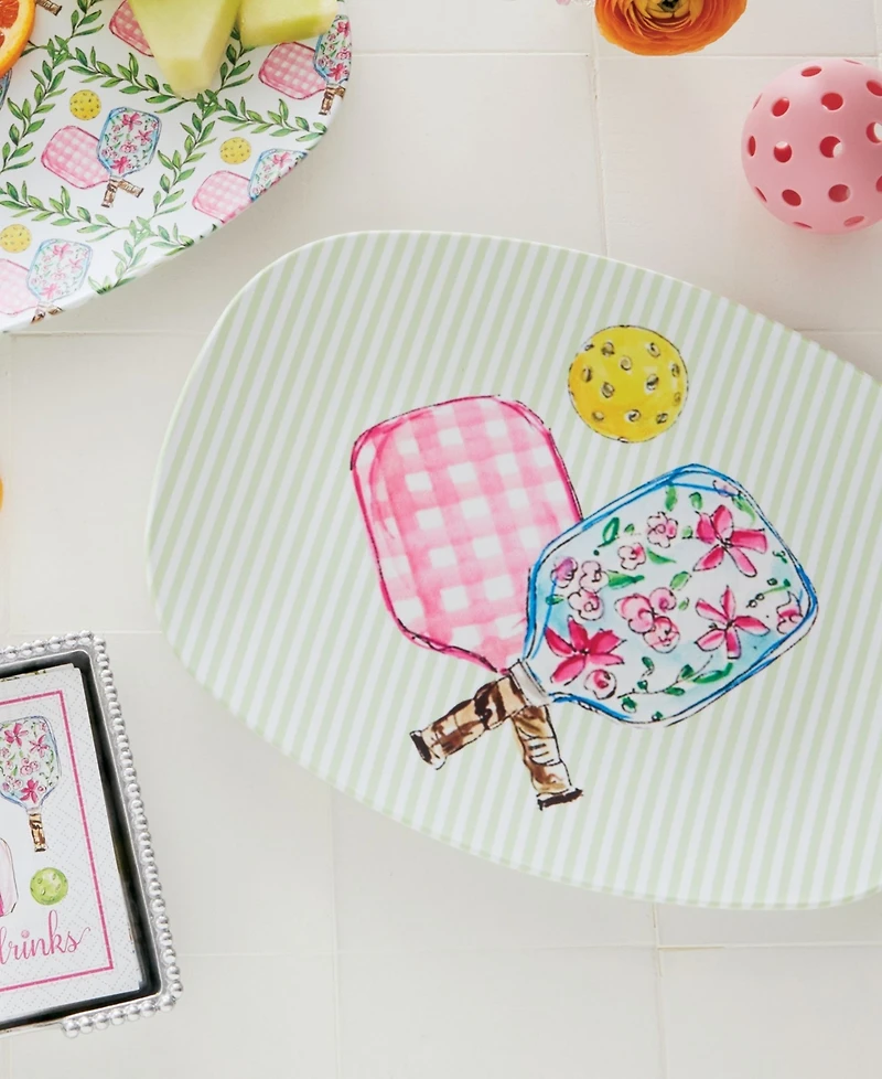 Mariposa Resin Pickleball Double 10" Paddle Platter