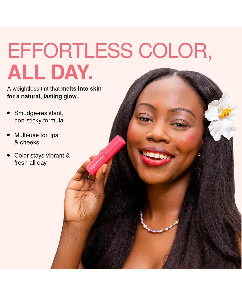 Palladio Jelly Tint - 2-in-1 Lip & Cheek Stain