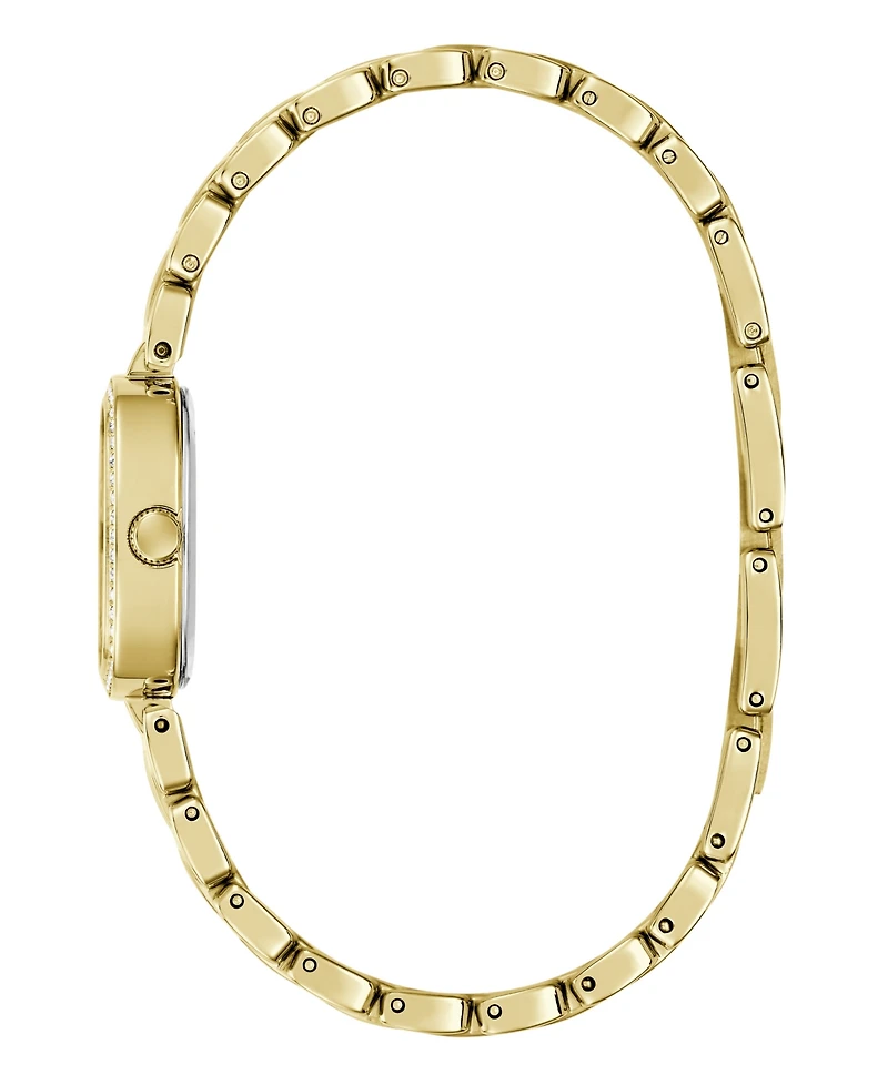 Guess Women's Quartz Gold-Tone Stainless Steel Analog Watch, 25mm