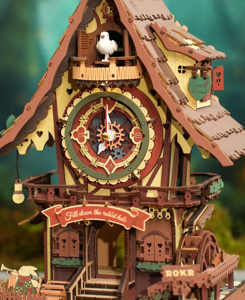 Uncommon Goods Diy Wooden Working Cuckoo Clock Build Kit