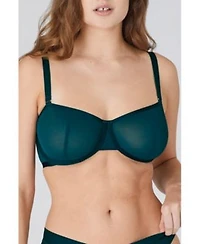 Cuup Womens The Balconette Mesh Bra