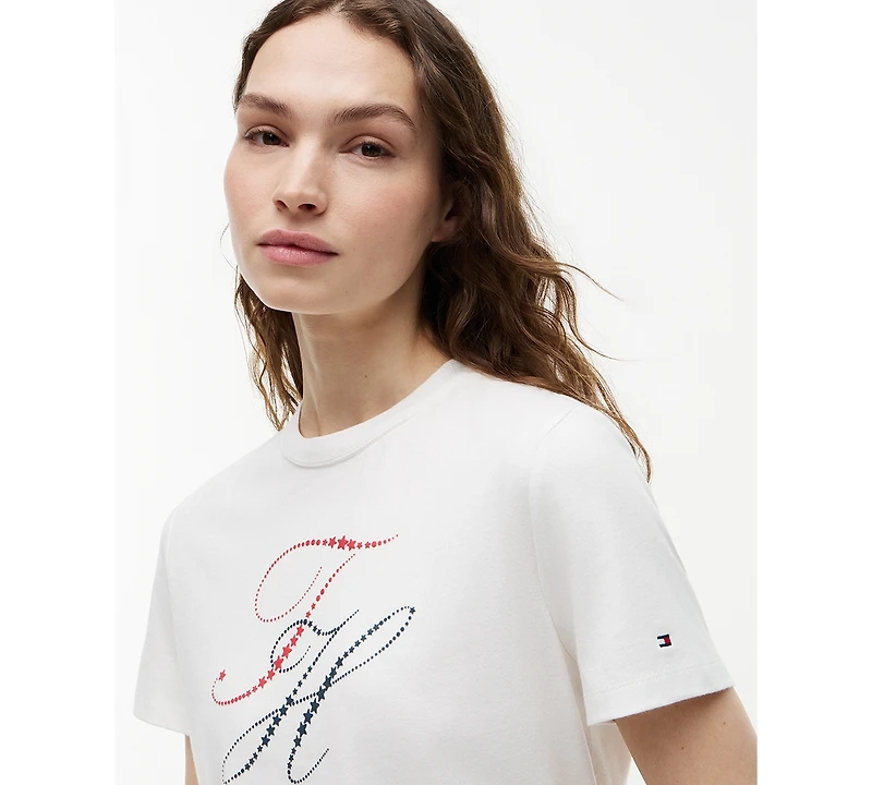 Tommy Hilfiger Women's Short-Sleeve Crewneck T-Shirt