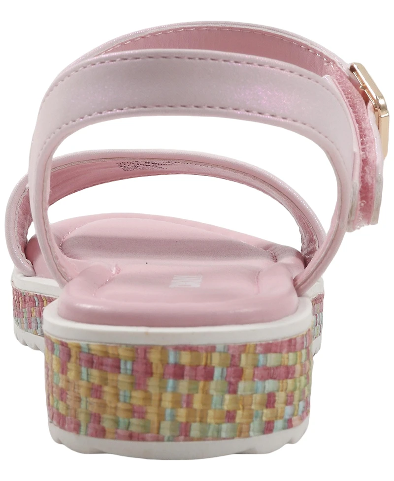 Dkny Girls' Chava Eloise Ankle Strap Flatform Sandals