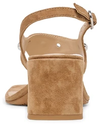 Dolce Vita Women's Yves Studded Square Toe Thong Dress Sandals