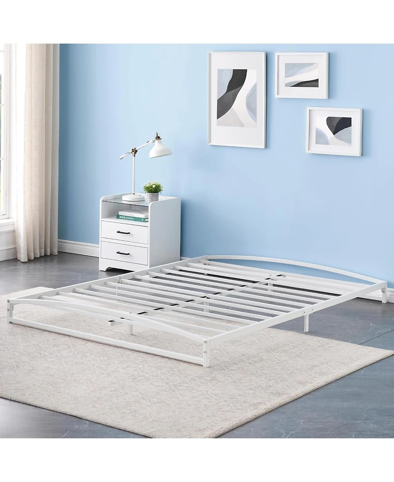 gaomon 6 Inch Metal Platform Bed Frame