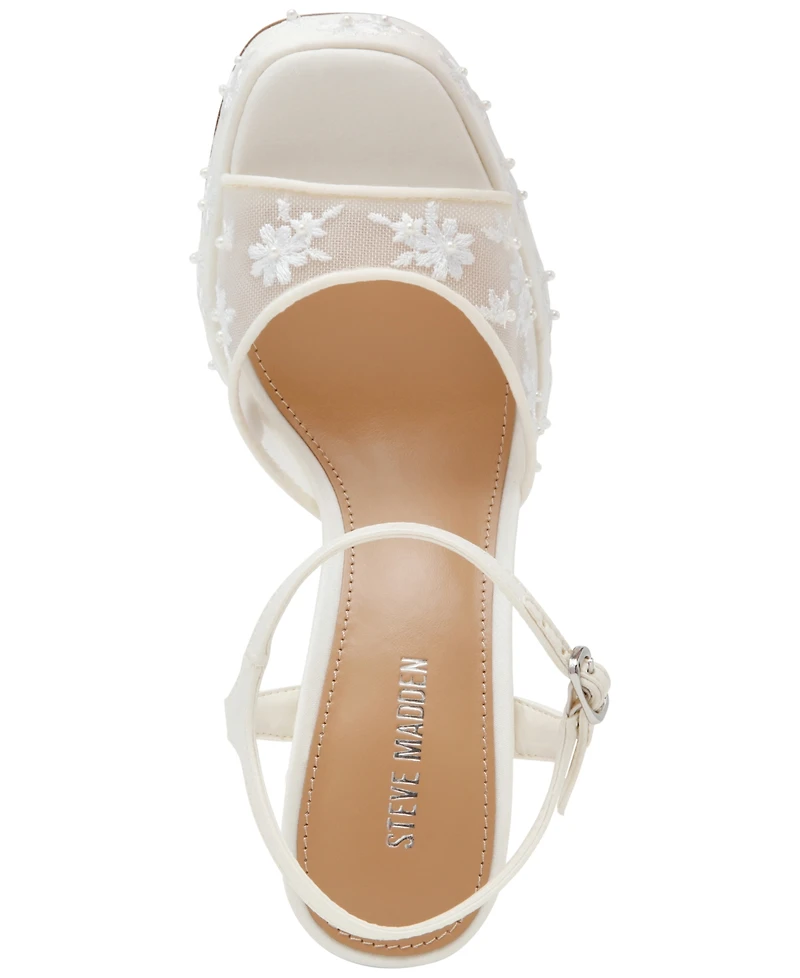 Steve Madden Women's Liandra-Embellished Platform Dress Sandals