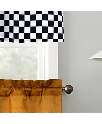 Rt Designers Collection Polyester Cucina Chef 3 Piece Kitchen Curtains Valance and Tiers Set 52" x 18" Muticolor