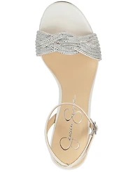 Jessica Simpson Women's Sienea Rhinestone Knot Dress Sandals