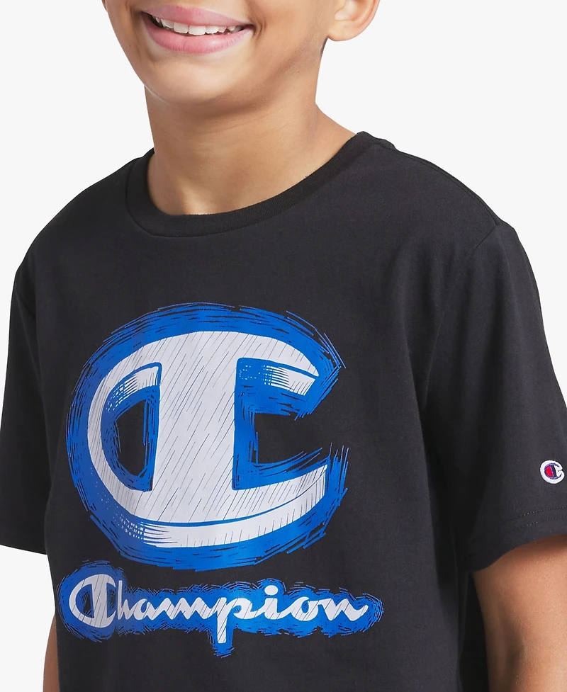 Champion Boys' 7-16 Short-Sleeve Crewneck T-Shirt