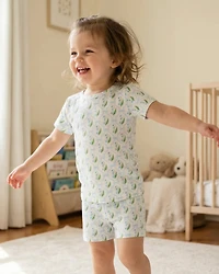 Motette Toddler Girls's bell Bows Pajamas Set