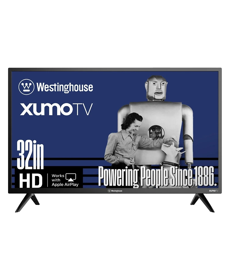 Westinghouse 32" Hd Xumo Smart Tv w/ Apple AirPlay, HomeKit & Voice Remote