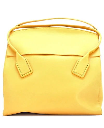 Pre-Owned Bottega Veneta Xl Arco Flap Shopper Tote Smooth Leather