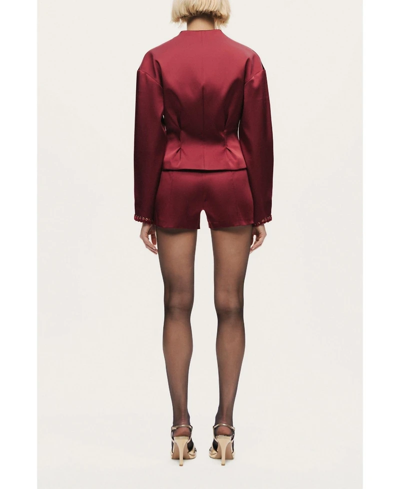 Nocturne Women's Twin-Lace High-Waist Shorts