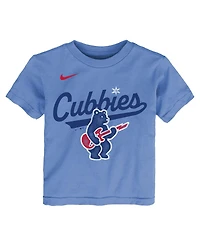 Nike Toddler Light Blue Chicago Cubs Electric Bear Alternate T-Shirt