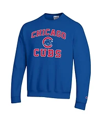 Champion Men's Royal Chicago Cubs Heart Soul Powerblend Sweatshirt