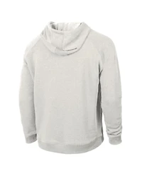 Champion Men's Cream New York Yankees Triumph Tri-Blend Raglan Hoodie