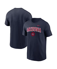 Nike Men's Navy Arizona Wildcats Space Basketball T-Shirt